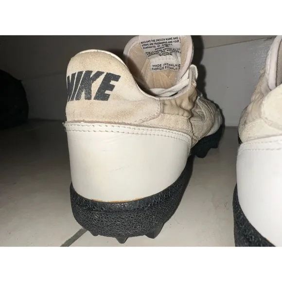 Nike mens vintage shark shoes Cleats 1983 rare stocks sz‎ 9 860305 PA baseball