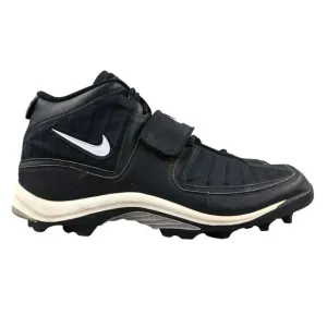 Nike Men's VTG Size 15 Football Black Closed Toe Lace-Up Sneakers 821030-011