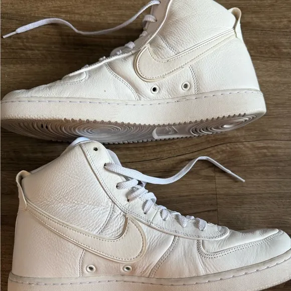 Nike Men's White High-Top Sneakers
