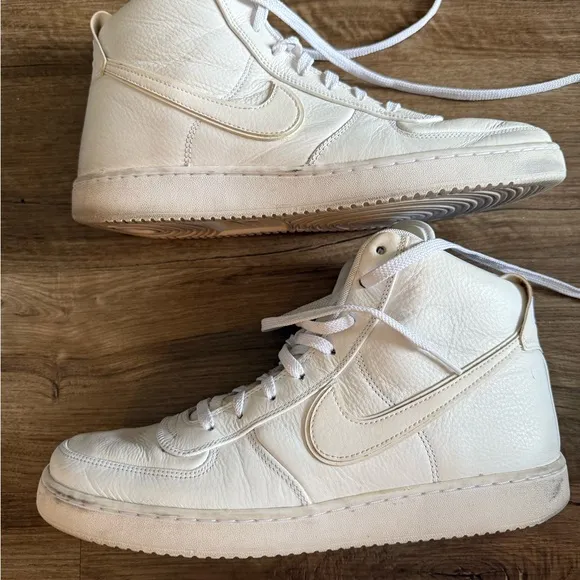 Nike Men's White High-Top Sneakers