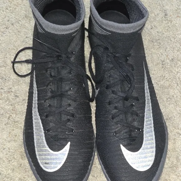 Nike MercurialX Proximo II TF 831977-001 Elite Black Cleats Men's Size 11.5