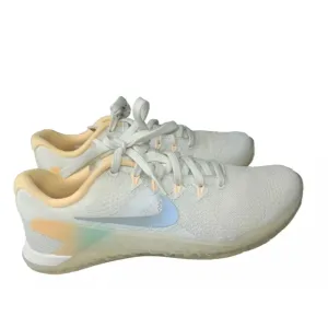 Nike Metcon 4 Rise Shoes Women's Size 7 Gradient White Orange AH8184 100