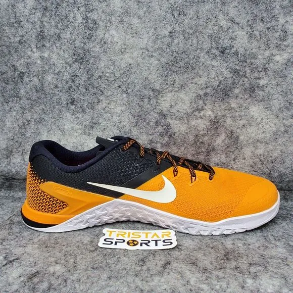 Nike Metcon 4 Training Shoes Mens 15 Orange White Tennessee Vols AH7455-801 Ne