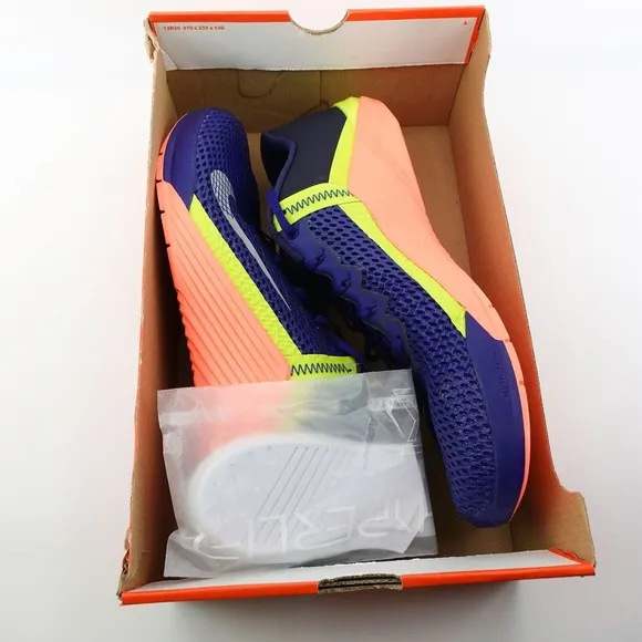 Nike Metcon 6 Royal Blue Mango Gym Training Shoes Men’s Size 15 CK9388-400