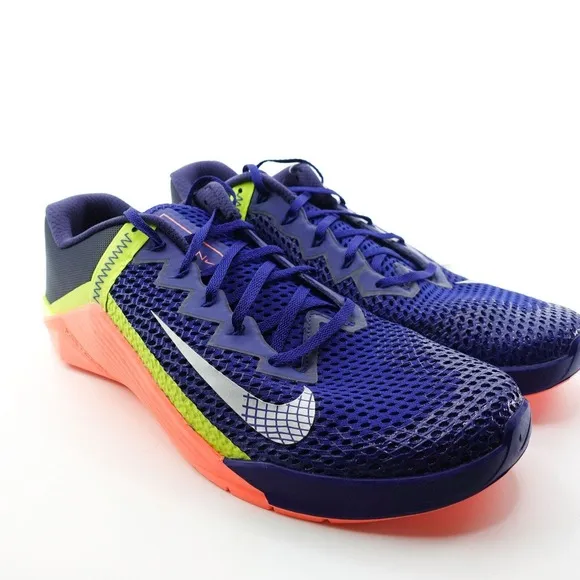 Nike Metcon 6 Royal Blue Mango Gym Training Shoes Men’s Size 15 CK9388-400