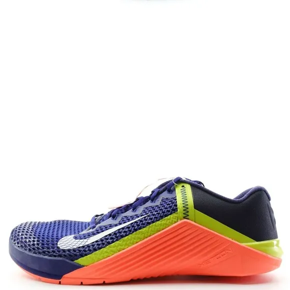 Nike Metcon 6 Royal Blue Mango Gym Training Shoes Men’s Size 15 CK9388-400
