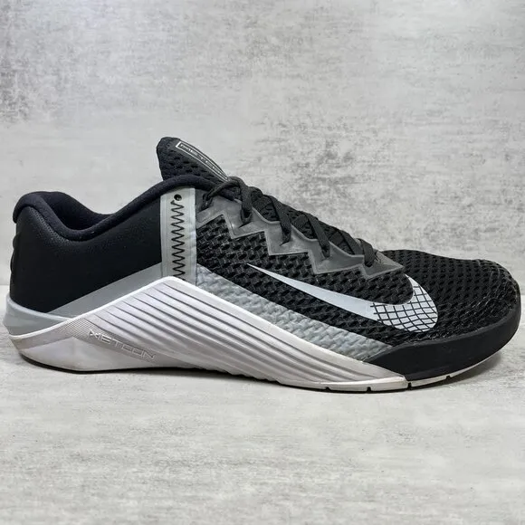 Nike Metcon 6 Training Shoes - Men's Size 12.5 - Black
