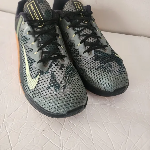 Nike Metcon 6 Training Shoes Mens Size 15 Green Camo Black Gum Gym Athletic