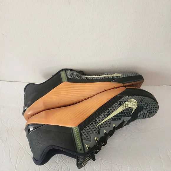 Nike Metcon 6 Training Shoes Mens Size 15 Green Camo Black Gum Gym Athletic