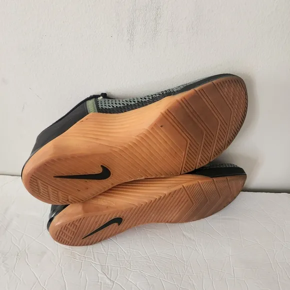 Nike Metcon 6 Training Shoes Mens Size 15 Green Camo Black Gum Gym Athletic