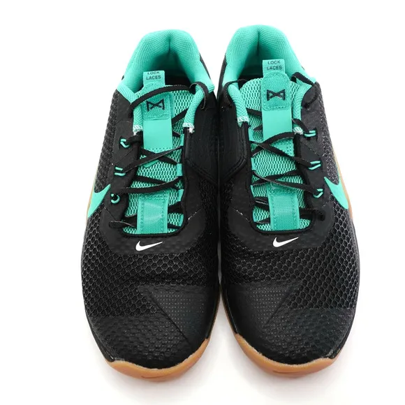 Nike Metcon 7 NBY Black Green Gum Gym Training Shoes Womens Size 9 DJ7032-991