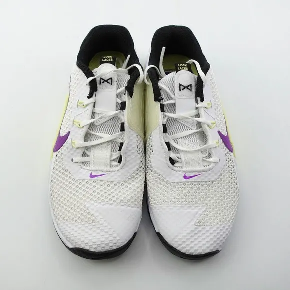 Nike Metcon 7 White Lemon Twist Training Shoes CZ8280-157 Womens Size 8