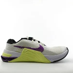 Nike Metcon 7 White Lemon Twist Training Shoes CZ8280-157 Womens Size 8