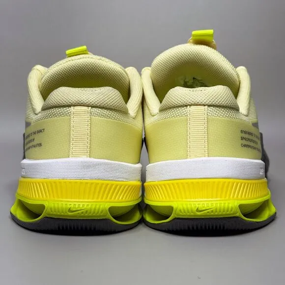 Nike Metcon 8 Womens Size 9 Training Shoes Sneaker Citron Tint Yellow DO9327-801