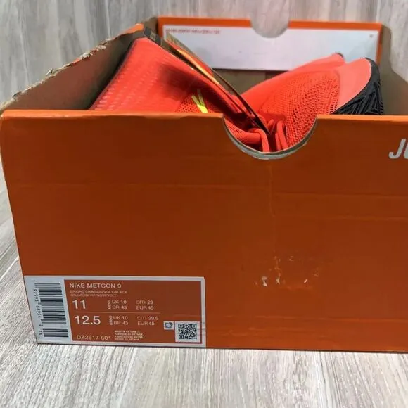 Nike Metcon 9 Training Shoes 'Bright Crimson' DZ2617-601 Men’s Size 11