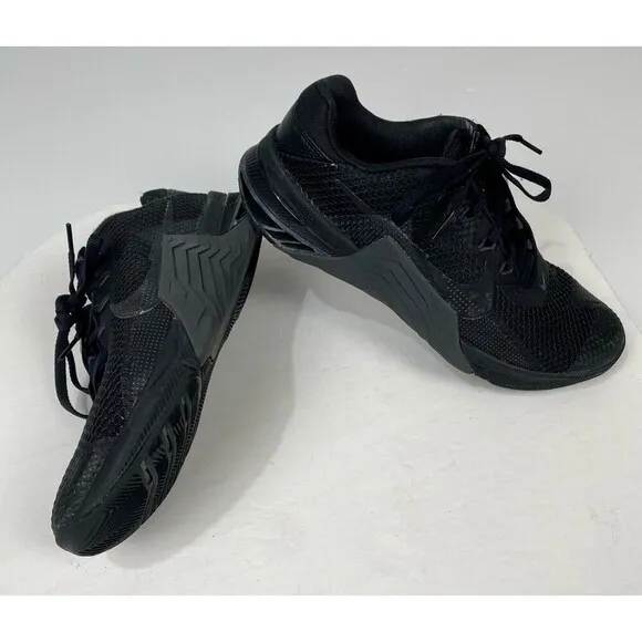 Nike Metcon LOCK LACE Training/Athletics Shoes Black Size 9 CZ8281-001