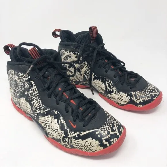 NIKE | Nike Air Foamposite One GS Albino Snakeskin Sneakers RARE Youth Size 7