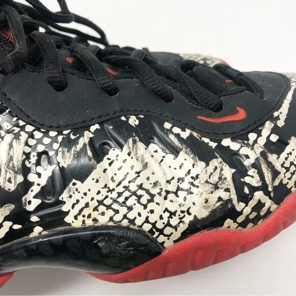 NIKE | Nike Air Foamposite One GS Albino Snakeskin Sneakers RARE Youth Size 7