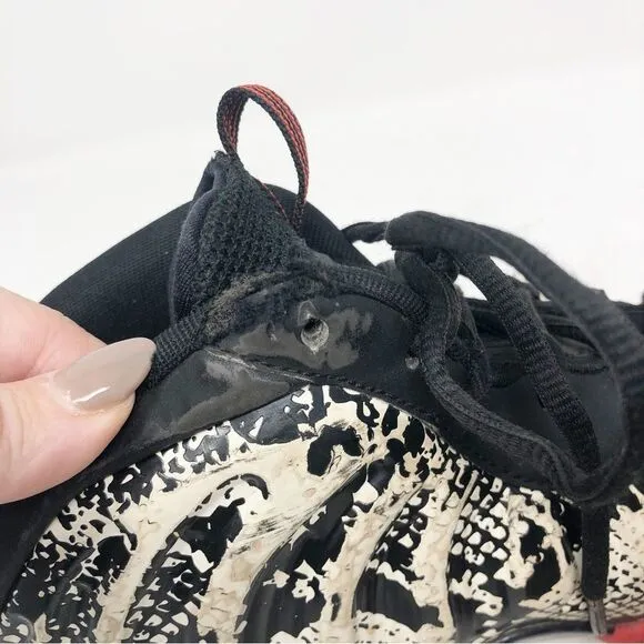 NIKE | Nike Air Foamposite One GS Albino Snakeskin Sneakers RARE Youth Size 7
