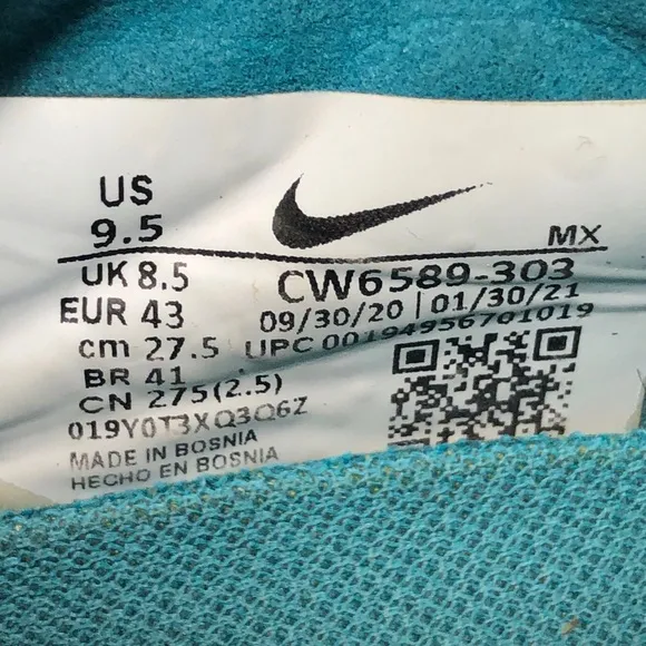 Nike Phantom GT Elite DF FG Soccer Cleats 9.5