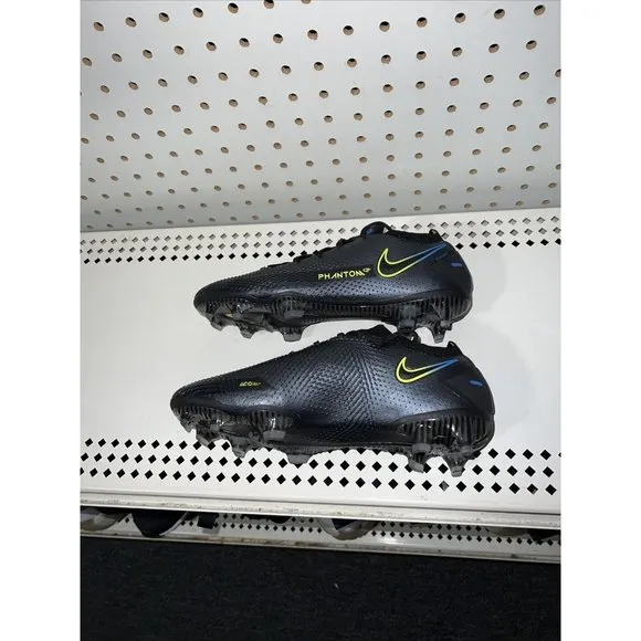 Nike Phantom GT Elite FG Black Cyber Soccer Cleats Mens Size 4 Womens 5.5
