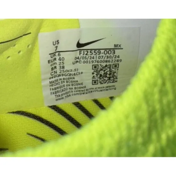 Nike Phantom GX 2 Elite FG Mad Voltage Pack Mens Soccer Cleats Size 7 FJ2559-003