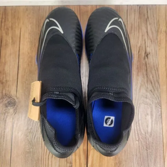 Nike Phantom GX Academy DF FG/MG DD9472-040 Women Sz 10 Black Blue Soccer Cleats