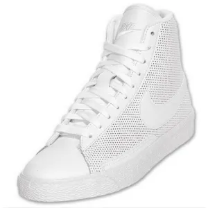 NIKE // rare mismatch 9/9.5 blazer perforated mid top sneaker