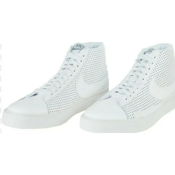 NIKE // rare mismatch 9/9.5 blazer perforated mid top sneaker