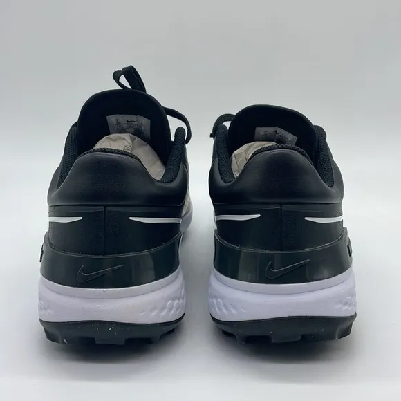 Nike React Infinity Pro 2 DJ5593-015 black/white golf cleats mens size 8.5