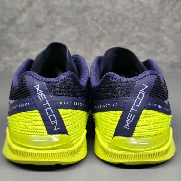 Nike React Metcon Turbo Flyknit Blue Gym Training Shoes CT1243-400‎ Men's 7.5