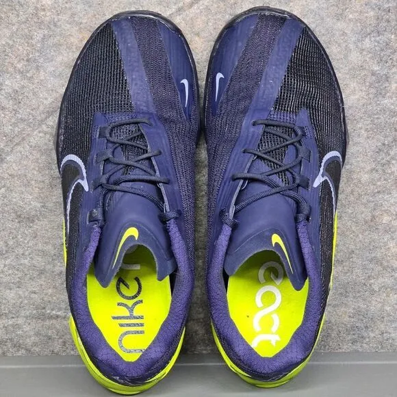Nike React Metcon Turbo Flyknit Blue Gym Training Shoes CT1243-400‎ Men's 7.5