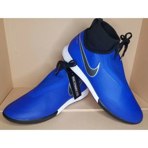 NIKE REACT PHANTOM VISION ELITE ACC INDOOR SOCCER MEN'S SIZES 8 &amp; 11.5 NWOB