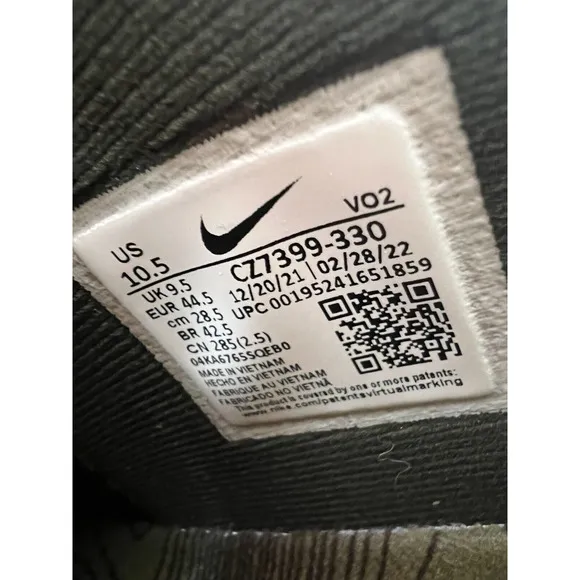 Nike React SFB Carbon Low Men’s Elite Outdoor Shoes CZ7399-330 Size 10.5 NEW🛒