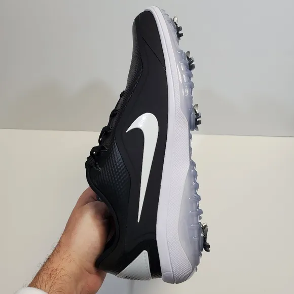 Nike React Vapor 2 Golf Shoes Cleats Black White