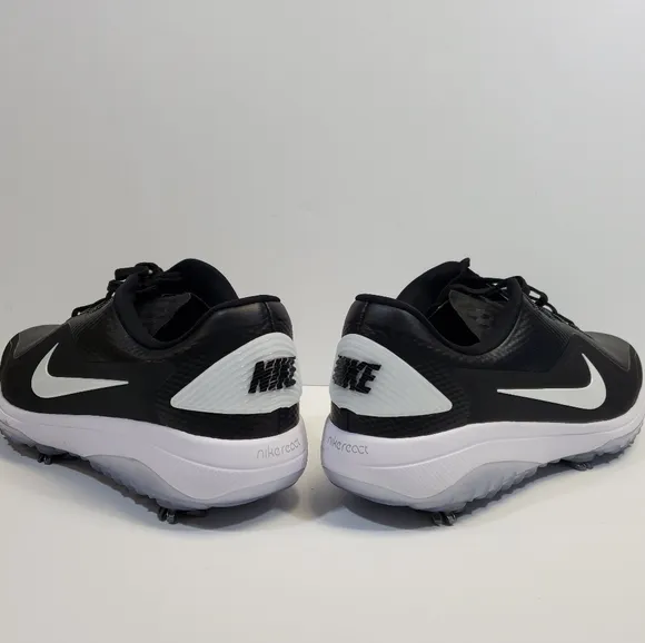 Nike React Vapor 2 Golf Shoes Cleats Black White