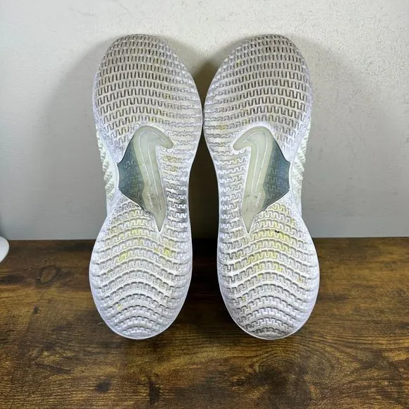 Nike React Vapor‎ Tennis Shoes White Metallic Silver Women's Size 9