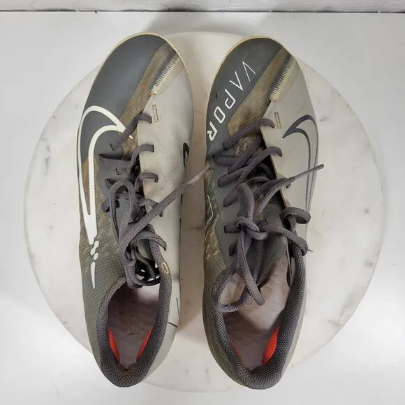 Nike React Vapor Ultrafly Elite 4 Baseball Cleats Mens 10 Light Smoke Grey Metal