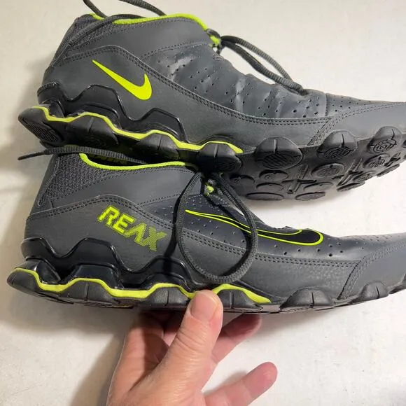 Nike Reax 8 TR Training Shoes Men's 12 Anthracite Black-Volt 616272-036