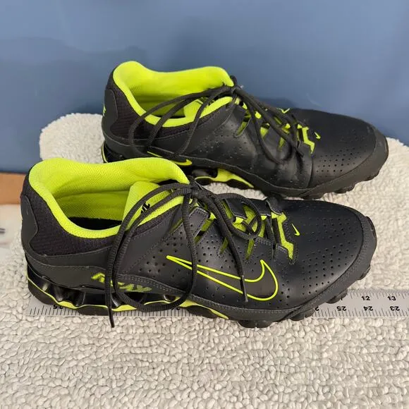 Nike Reax 8 TR Training Shoes Men's 12 Anthracite Black-Volt 616272-036