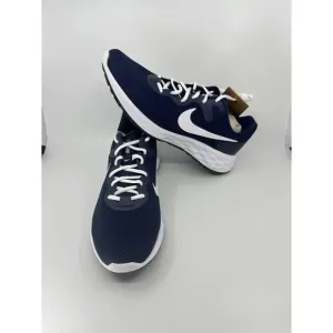 Nike Revolution 6 Road Running Sneaker Midnight Navy Blue Size 14 DC3728-401