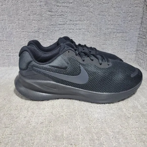 Nike Revolution 7 Men's Size US 11.5W Black Off Noir Road Running Sneaker Shoes