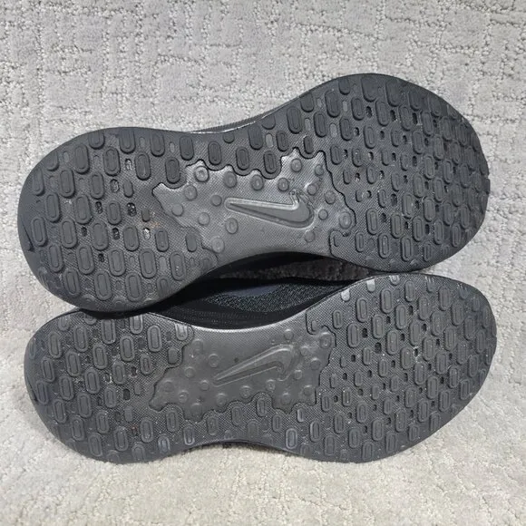Nike Revolution 7 Men's Size US 11.5W Black Off Noir Road Running Sneaker Shoes