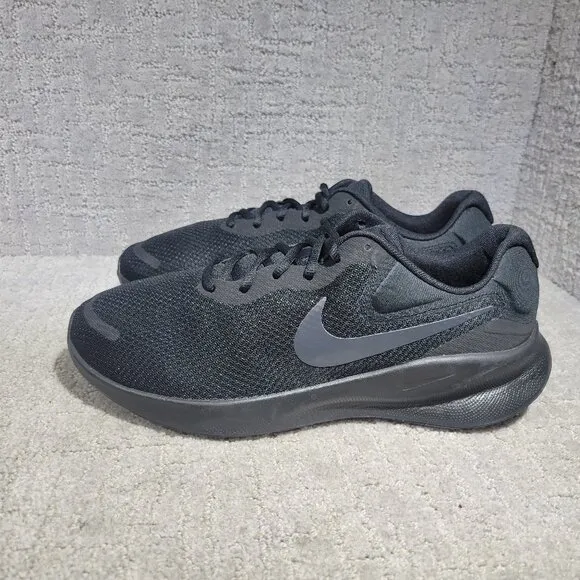 Nike Revolution 7 Men's Size US 11.5W Black Off Noir Road Running Sneaker Shoes