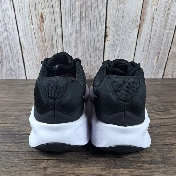 Nike Revolution 7 Road Running Shoes Men's Sz 7 Black White (VGC)
