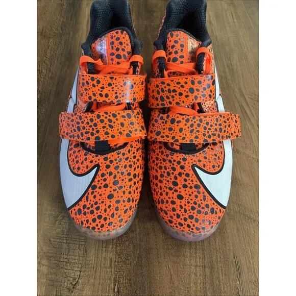 Nike Romaleos 4 Olympic Safari Weightlifting CrossFit Shoes Men’s Size 8.5 New