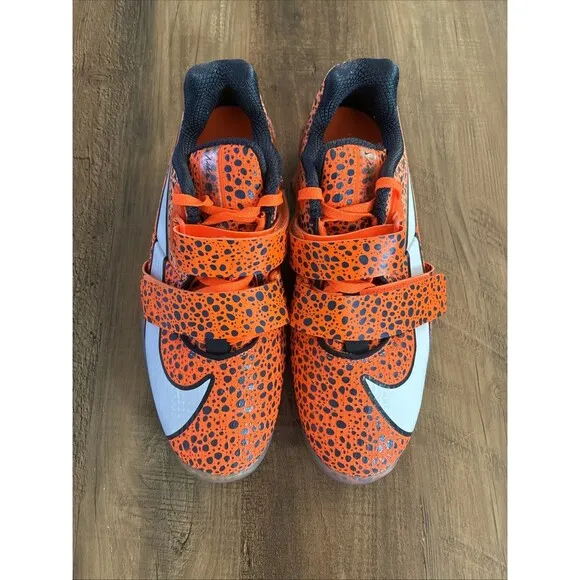Nike Romaleos 4 Olympic Safari Weightlifting CrossFit Shoes Men’s Size 8.5 New