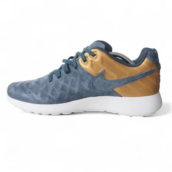 Nike Roshe Tiempo 6 FC Suede &quot;Blue Fog&quot; Sneakers 852613-400 Men's 11.5