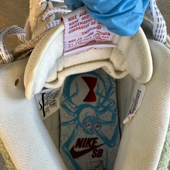 NIKE SB DUNK MID PRO WHITE WIDOW MEN'S SHOES, 2018, RARE SZ 11.5! COLLECTOR’S!