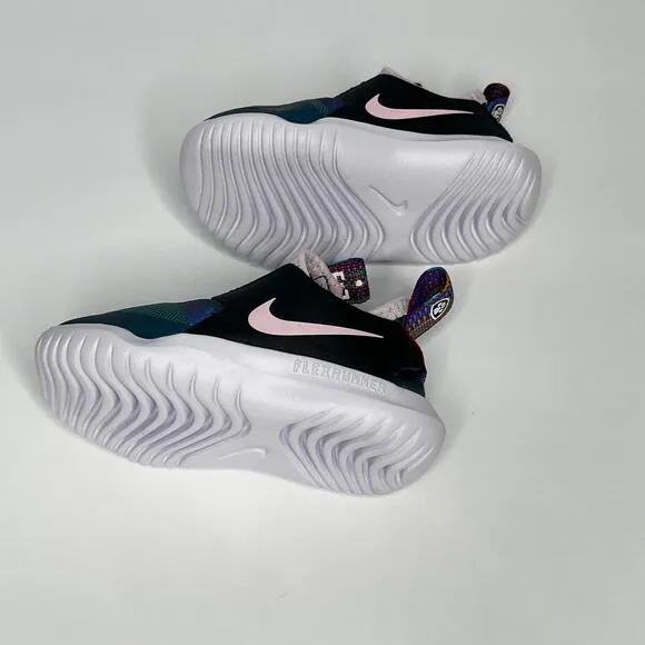 Nike Shoes Flex Runner Flash Pink Green Tennis New 5